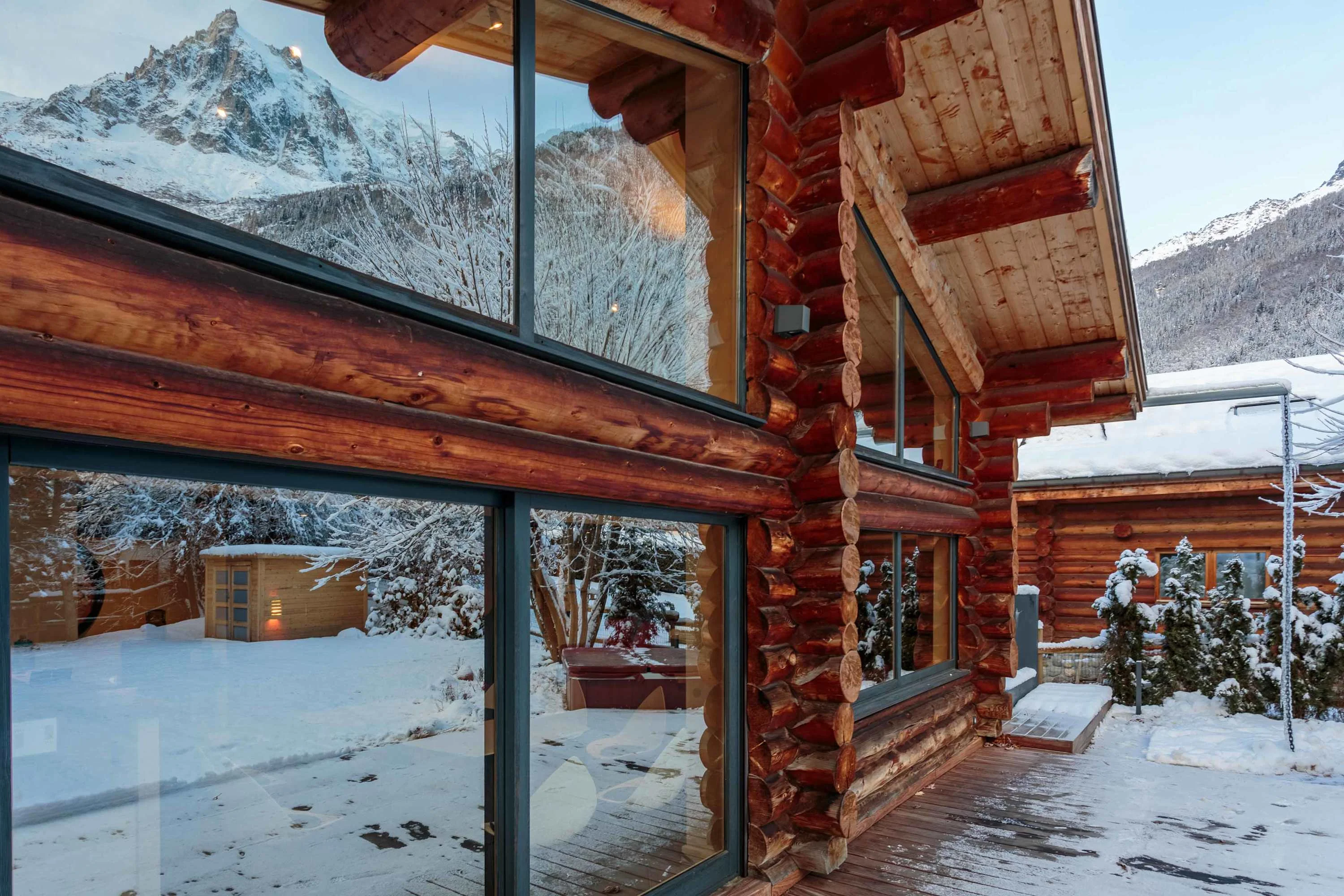 Chalet des Cimes in Winter