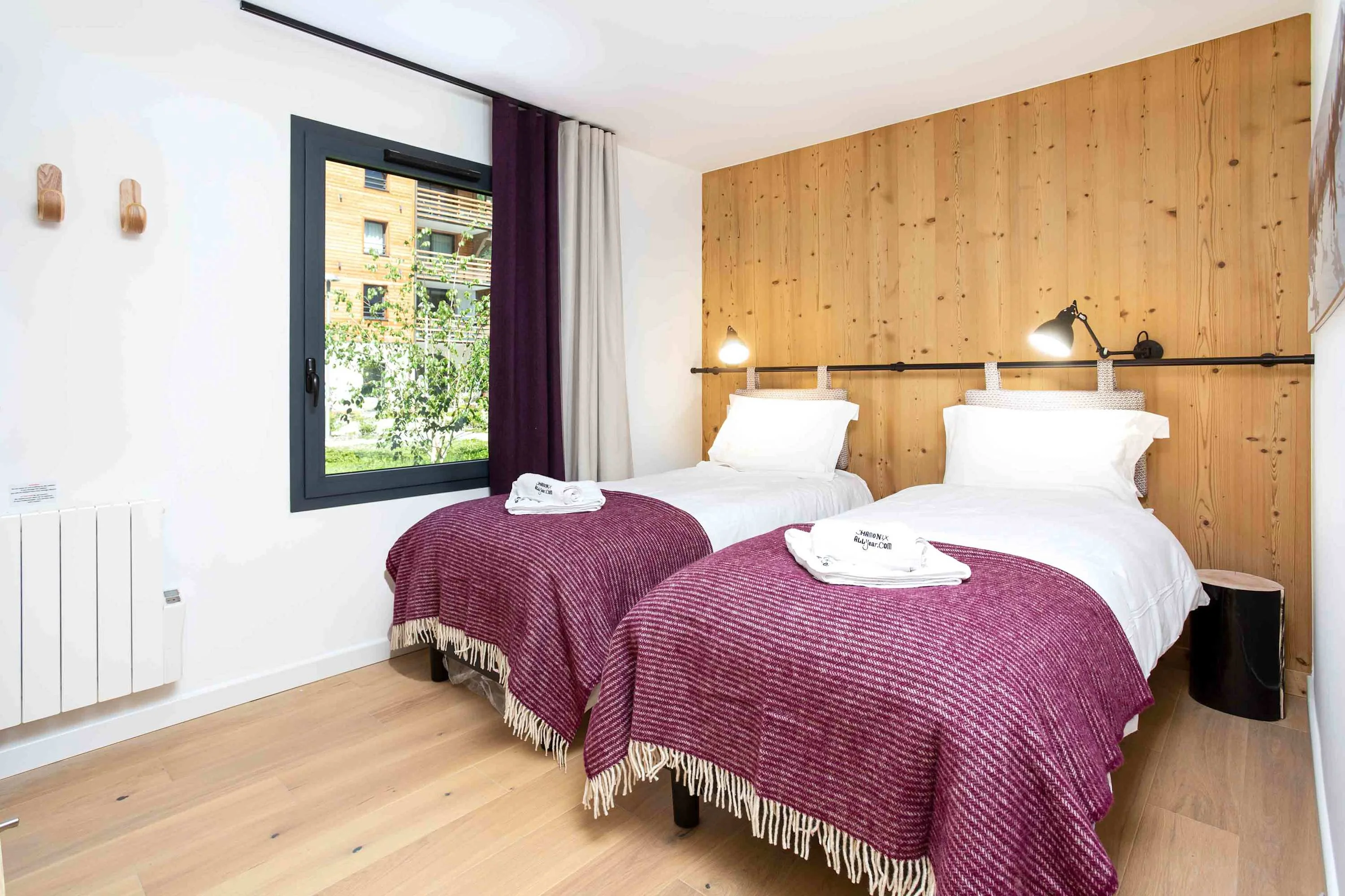 Second bedroom can be twin or double