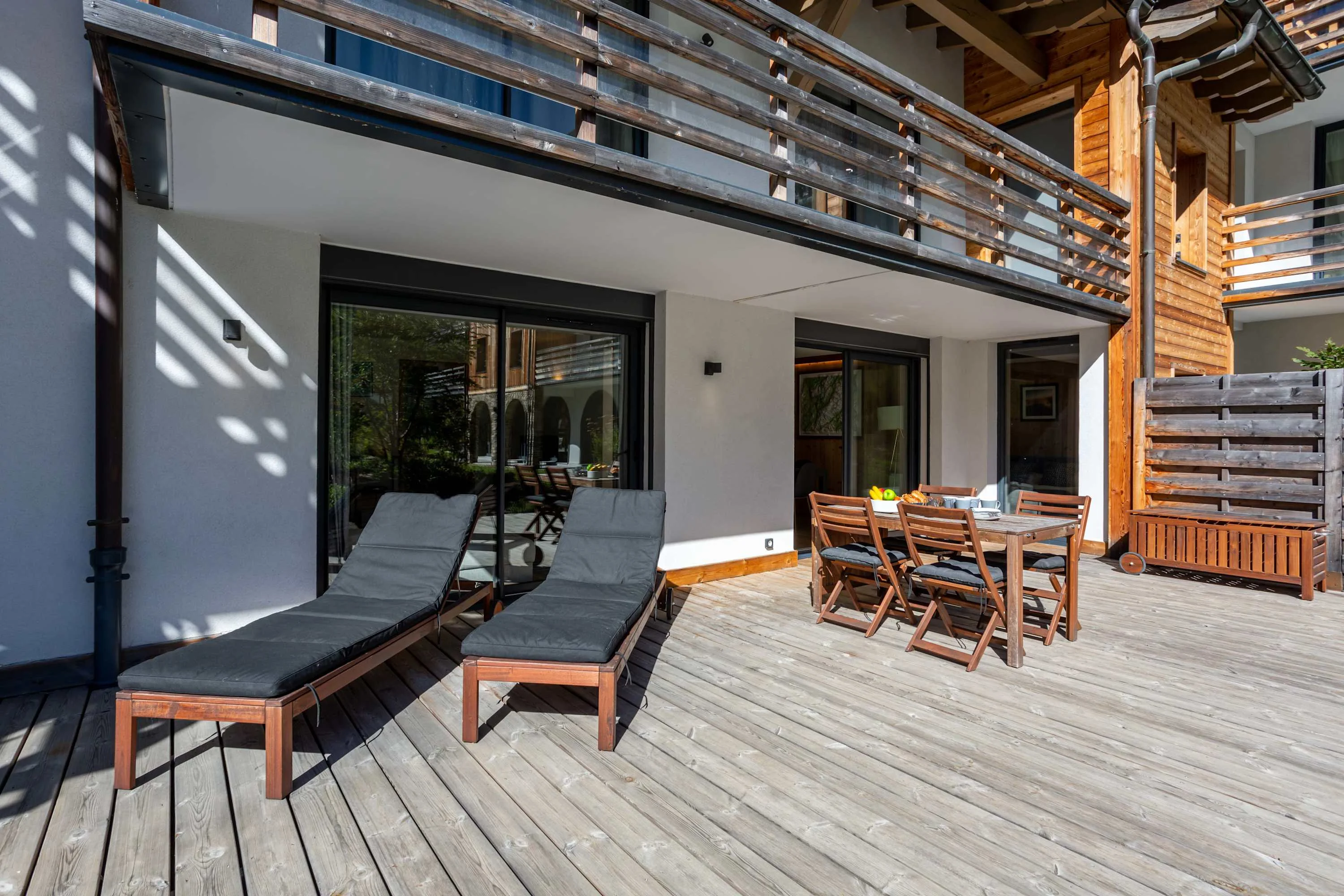 Large terrace