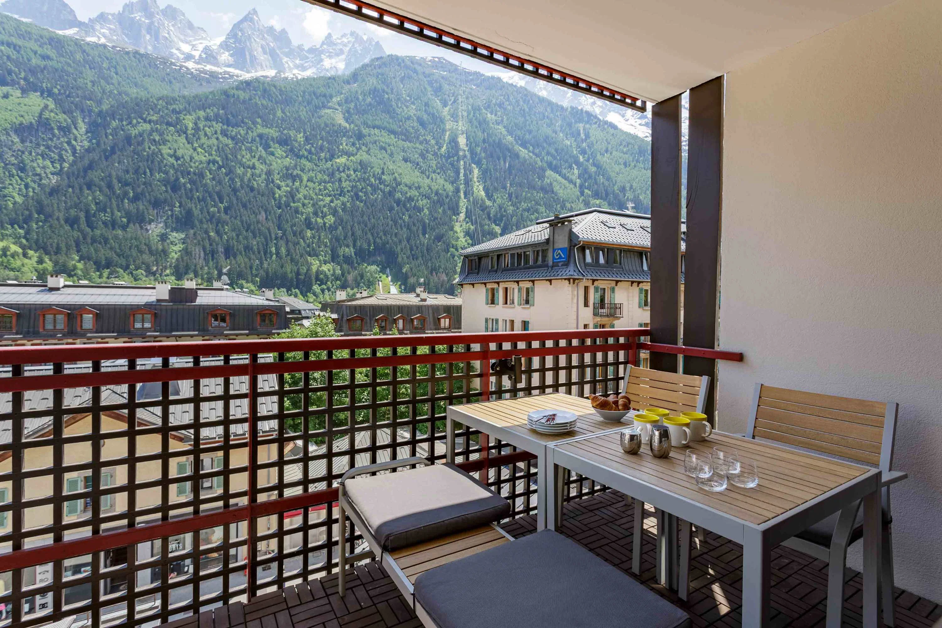 Enjoy Mont Blanc views