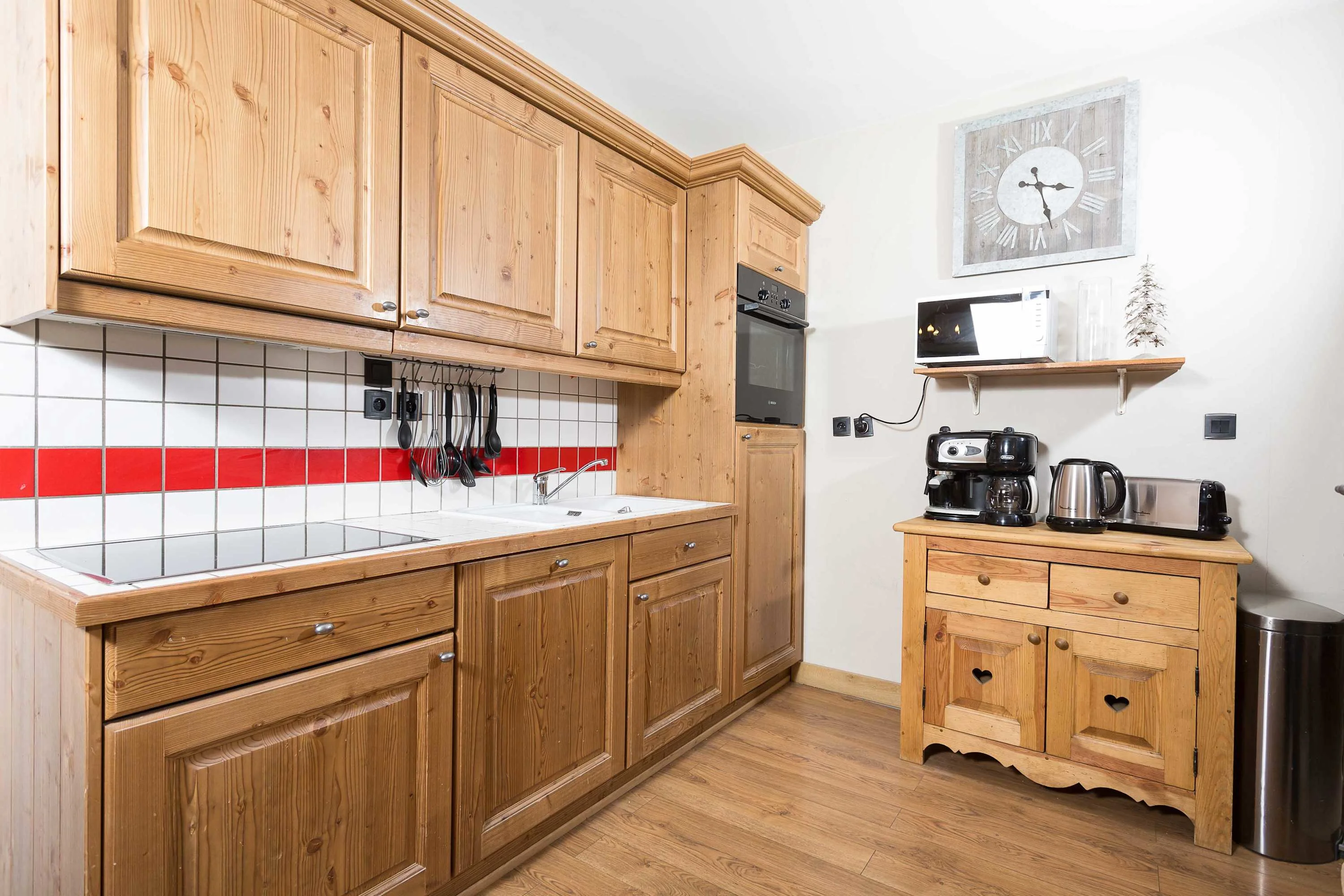 Well-equipped kitchen
