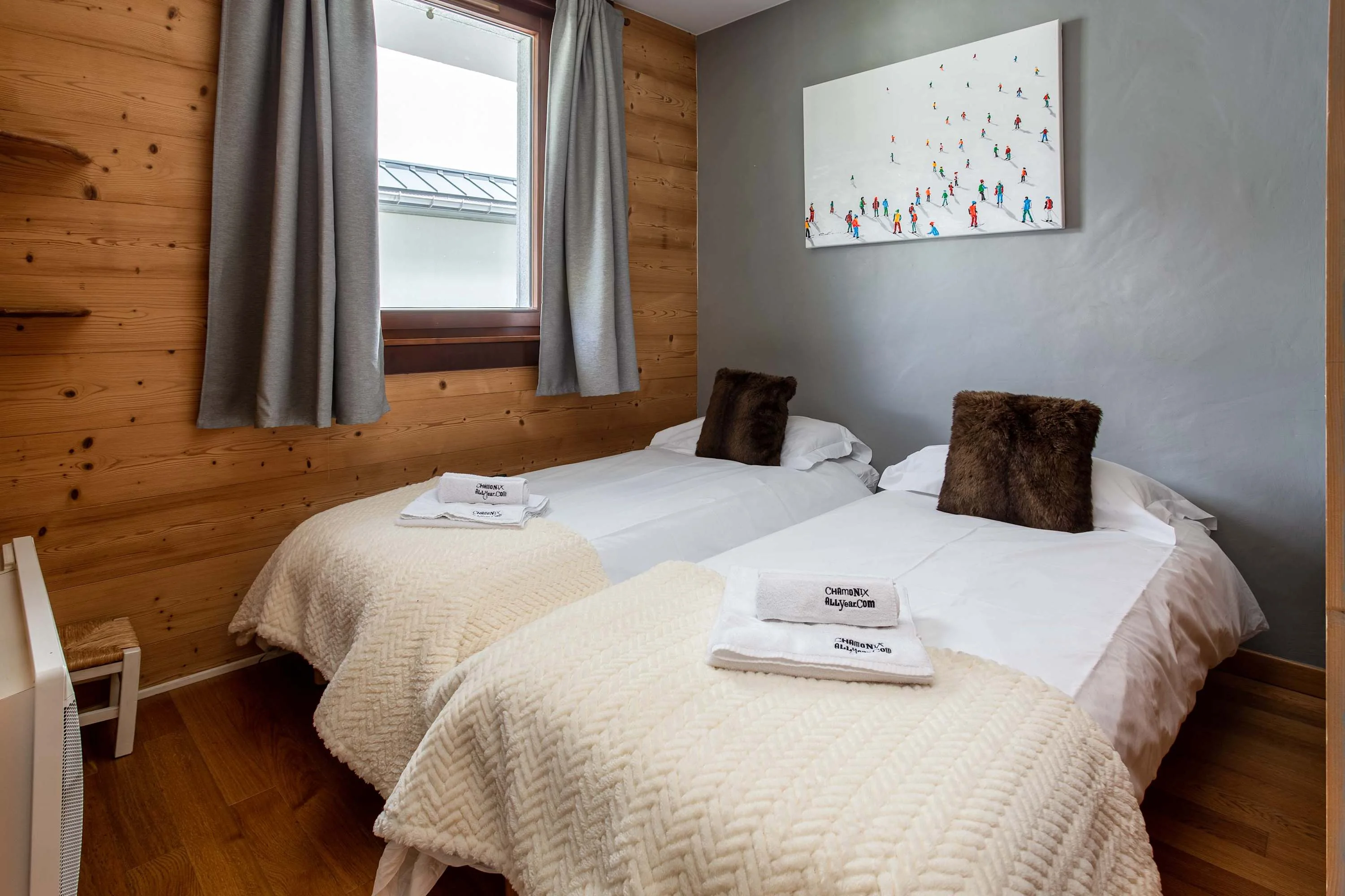 2nd Bedroom can be double or twin