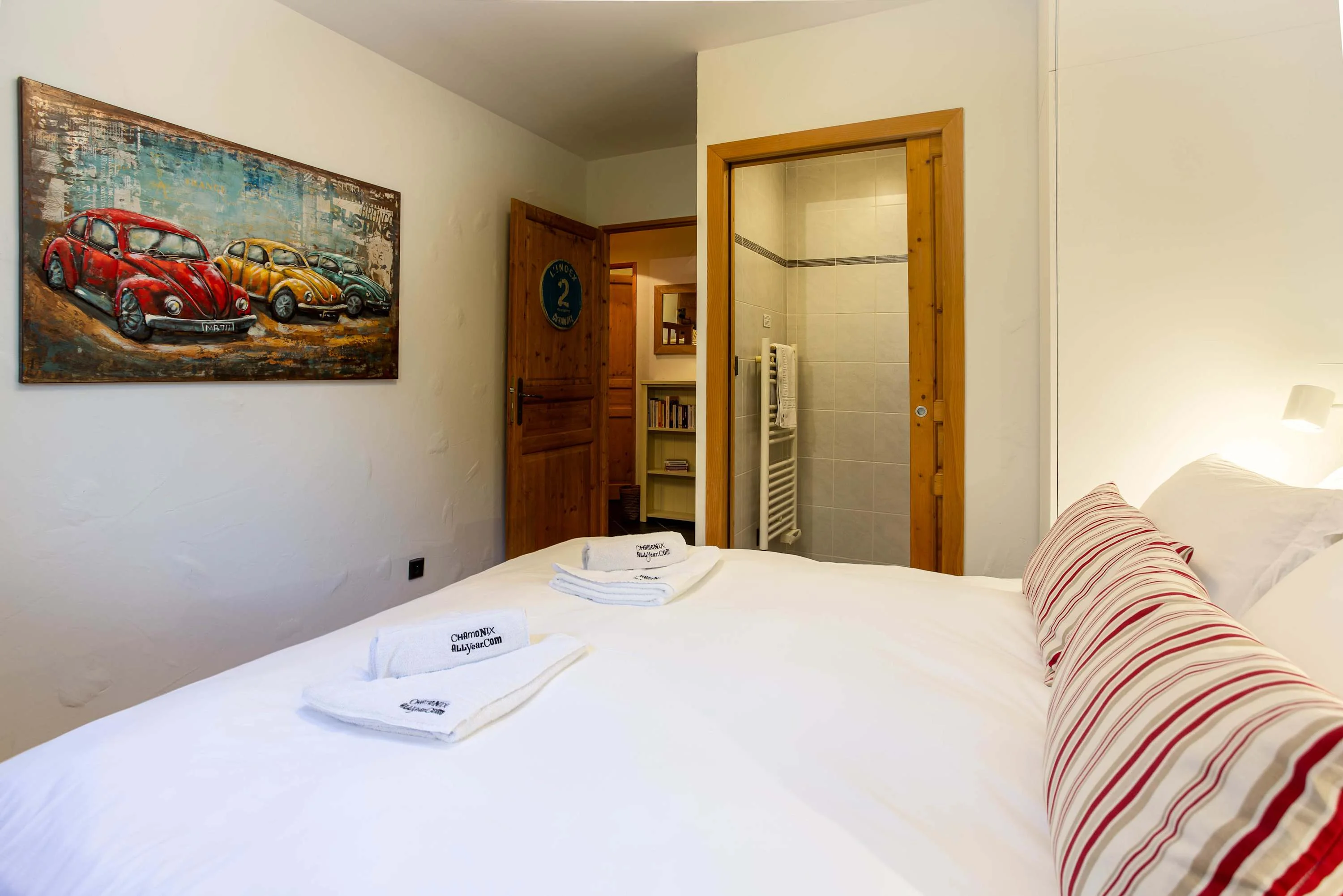 Double master bed